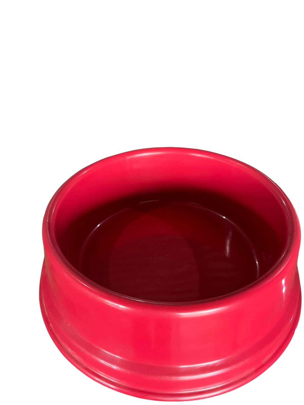 COMEDOURO PLASTICO CAES 1800ML VERMELHO