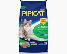 AREIA DE GATO PIPICAT 4KG