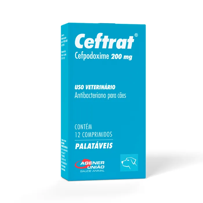 CEFTRAT 200 MG X 12 COM