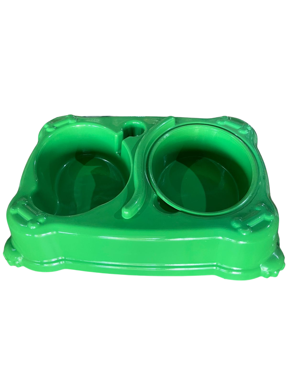 COM E BEB PLAST DUPLO PRIME 570ML VERDE