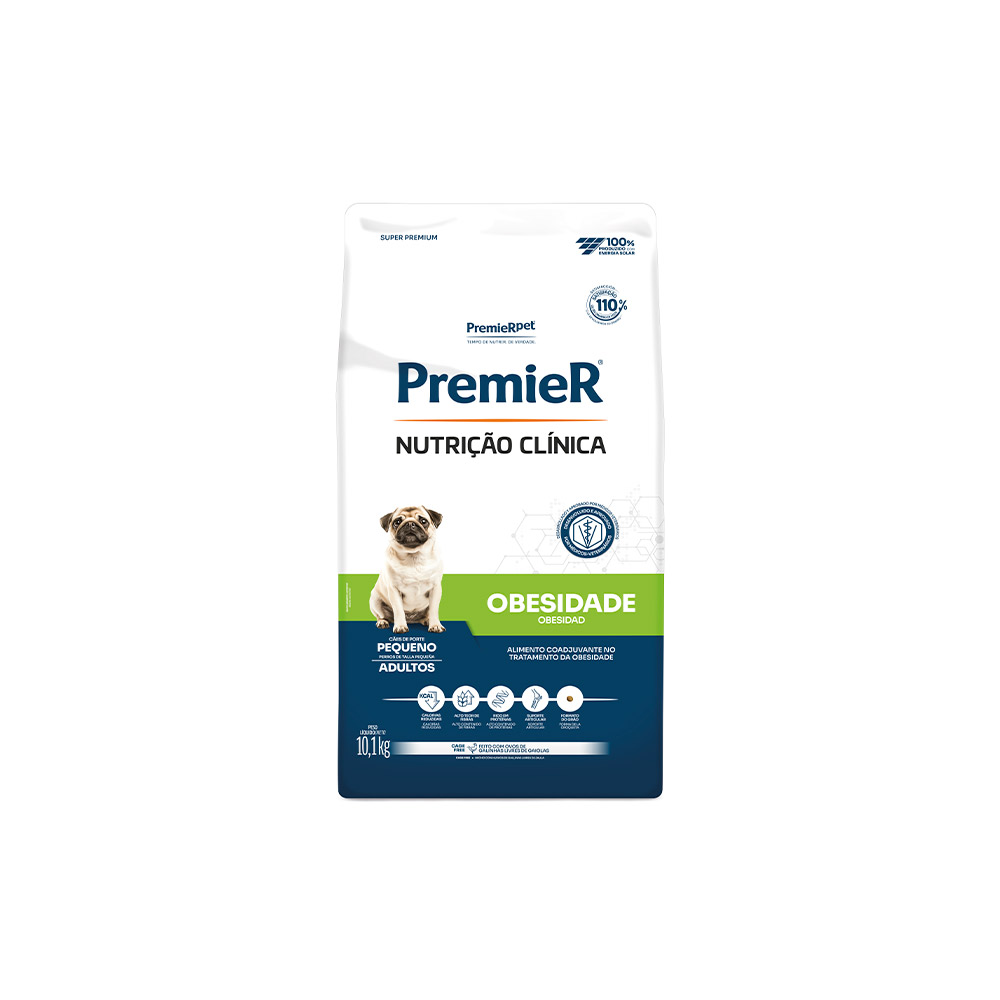 PREMIER NUTRICAO CLINICA AD. OBESIDADE PEQUENO PORTE 10,1KG