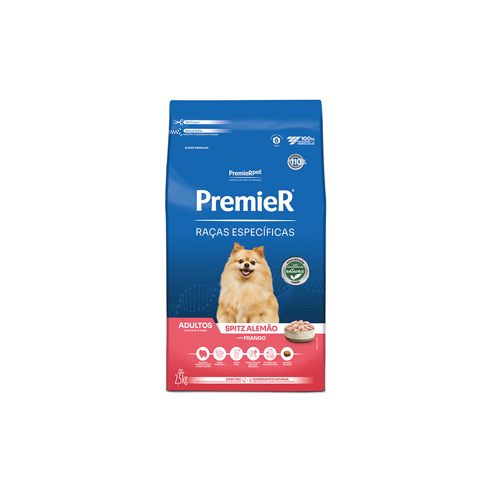 PREMIER  CAES ADULTO SPITZ ALEMAO 2,5 KG