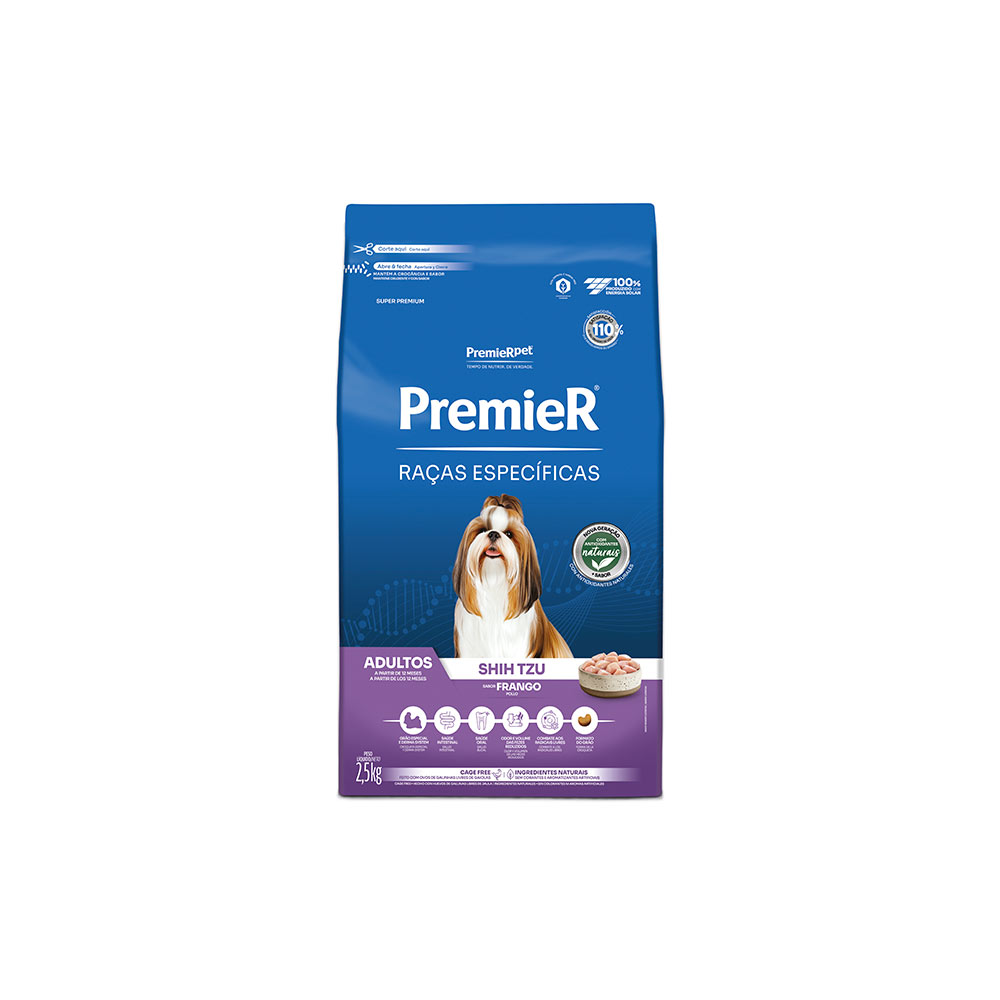 PREMIER CAES ADULTO SHITZU 2,5KG