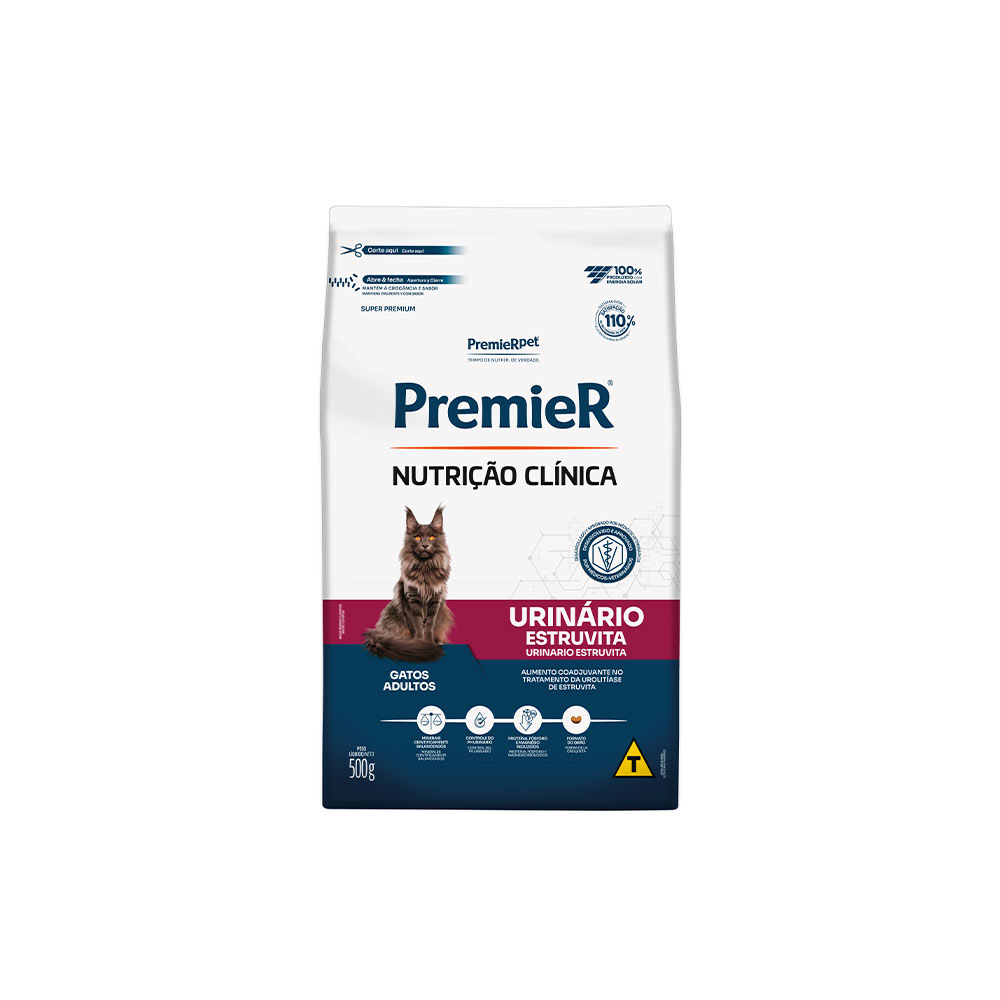 PREMIER NUTRICAO CLINICA GATOS URINARIO 1,5KG