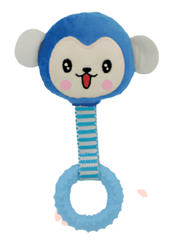 PELUCIA- MACAQUINHO AZUL C/ TPR