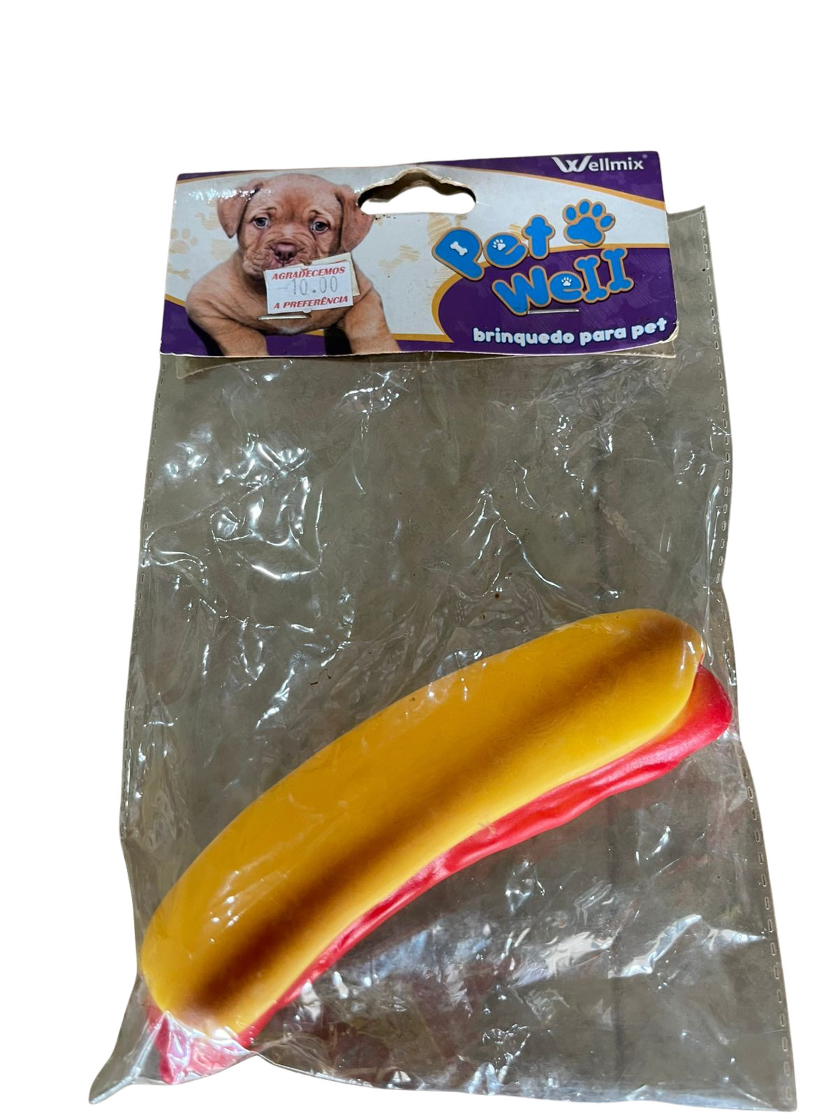 BRINQUEDO CACHORRO QUENTE