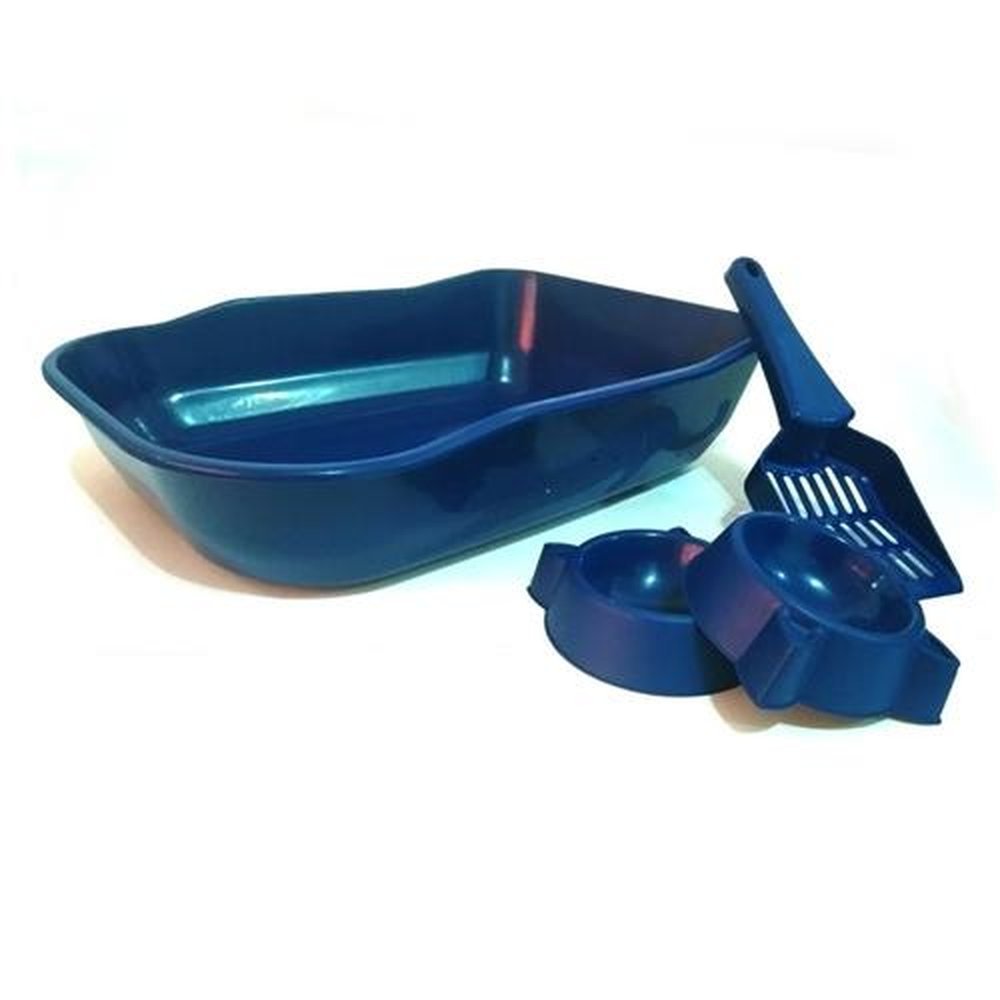 BANDEJA HIGIENICA AZUL 3 EM 1 - Imagem 3