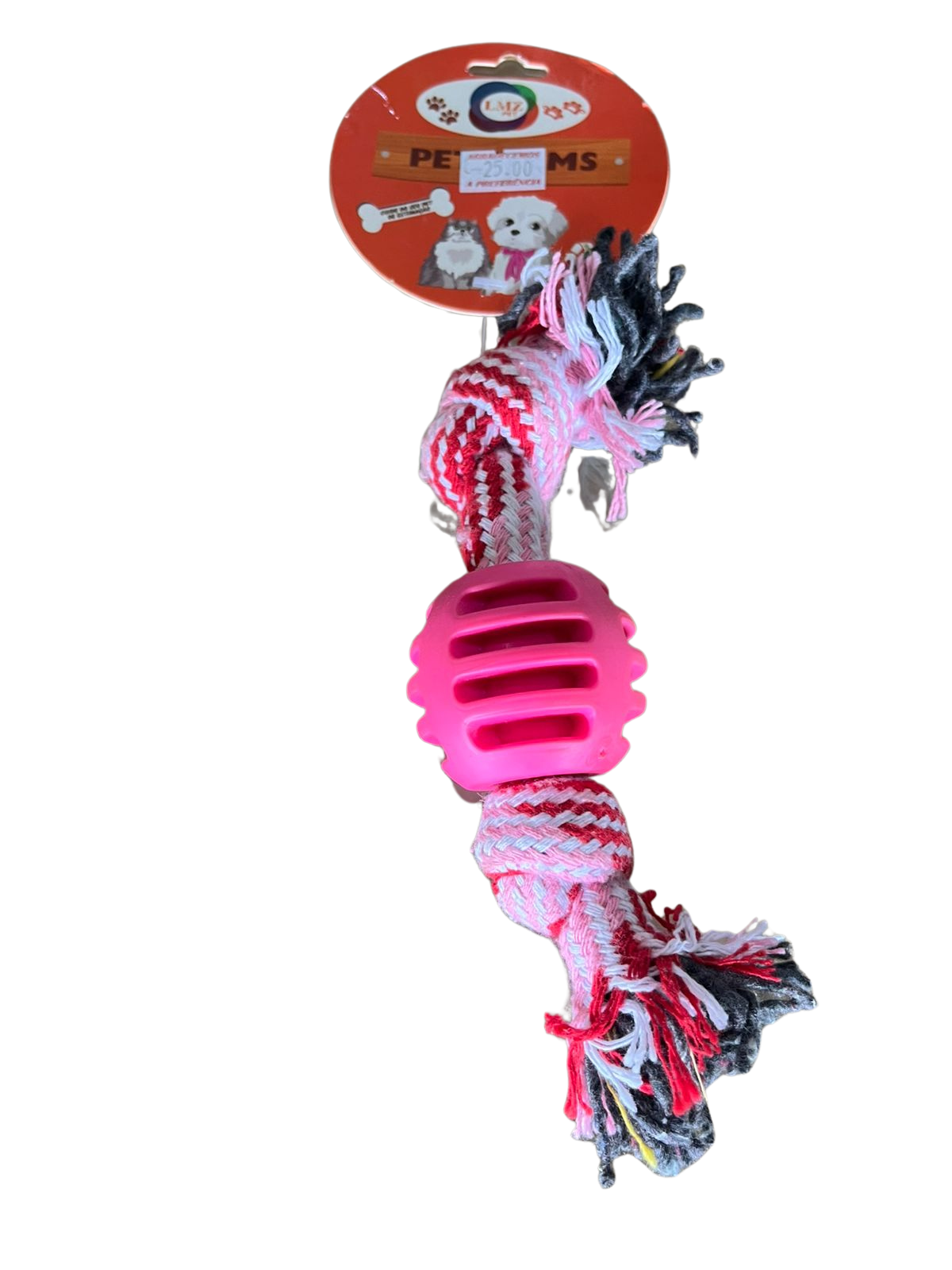 BRINQUEDO CORDA COM BOLA