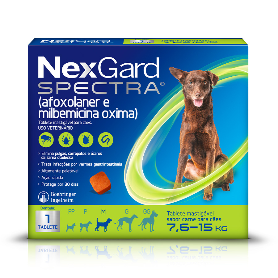 NEXGARD SPECTRA 7,6/15KG 1UN