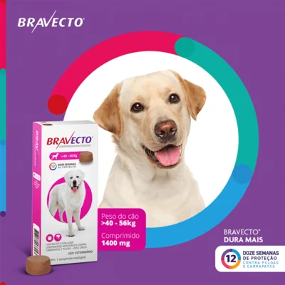 BRAVECTO 1400 MG (40 - 56 KG )  - Imagem 3