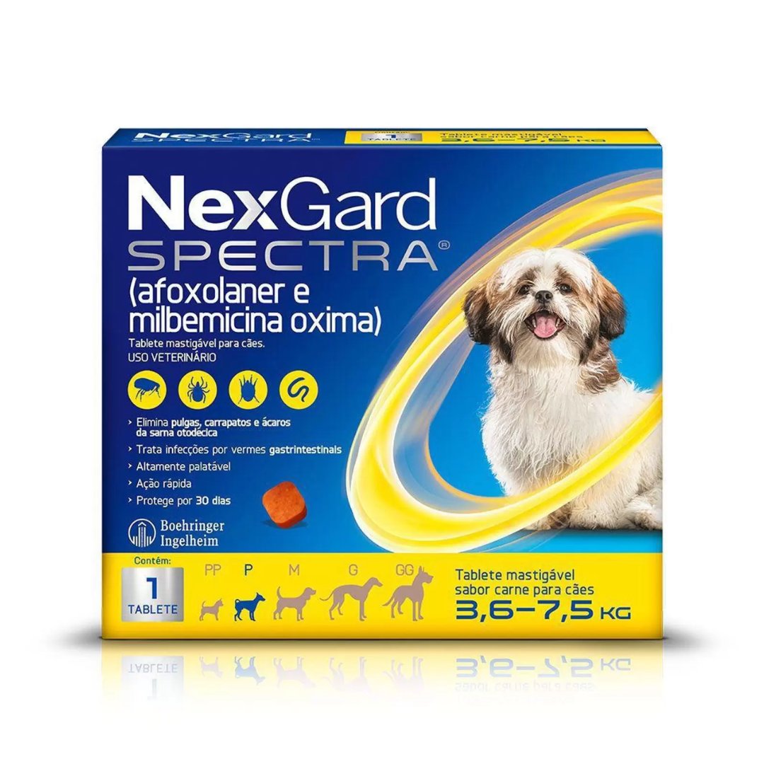 NEXGARD SPECTRA 3,6/7,5KG 1un