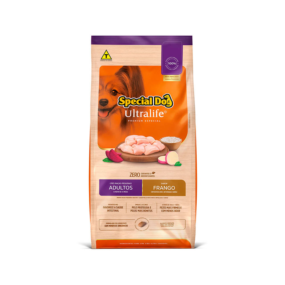 SPECIAL DOG ULTRALIFE RACA P. FRANGO 3KG