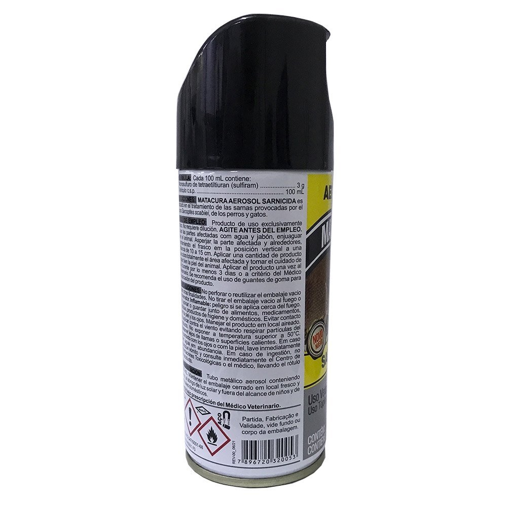 SARNICIDA MATACURA AEROSOL SPRAY - Imagem 3