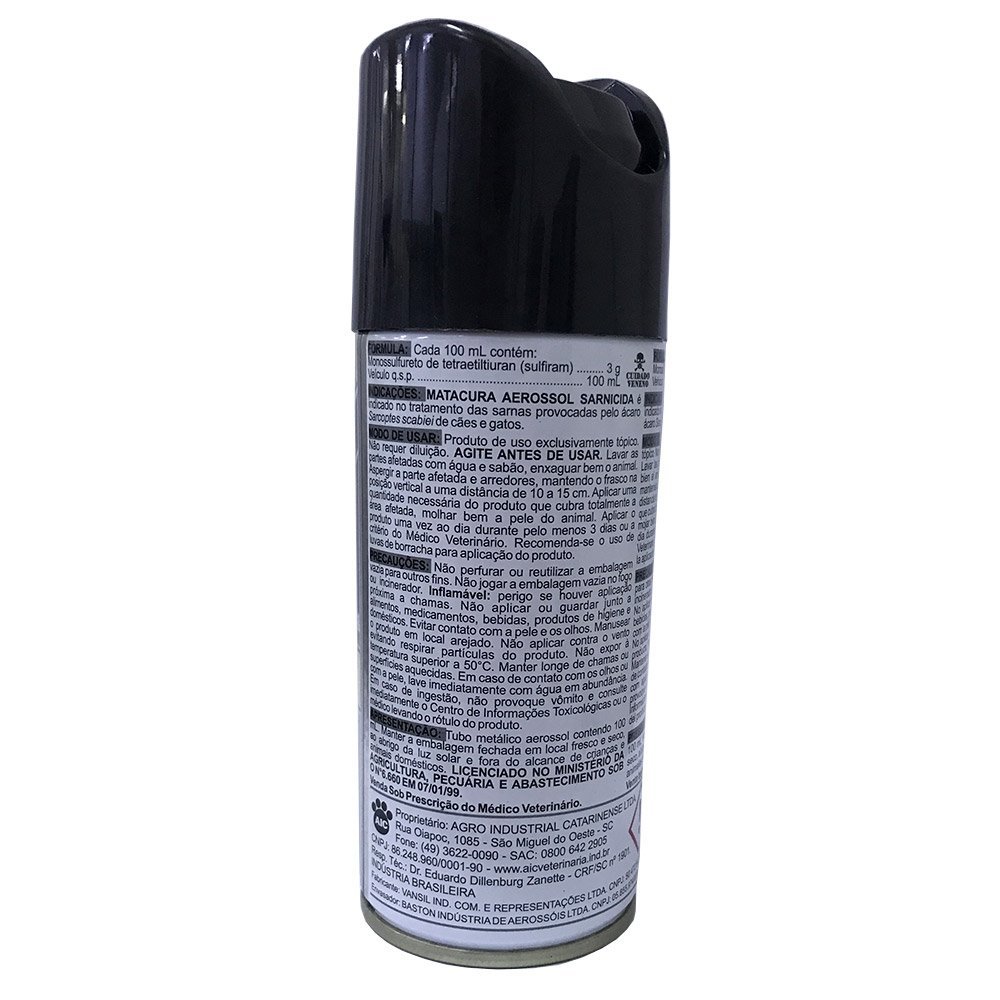 SARNICIDA MATACURA AEROSOL SPRAY - Imagem 5