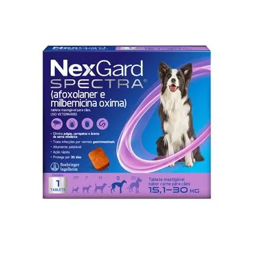 NEXGARD SPECTRA 15,1/30KG 1UN - Imagem 2