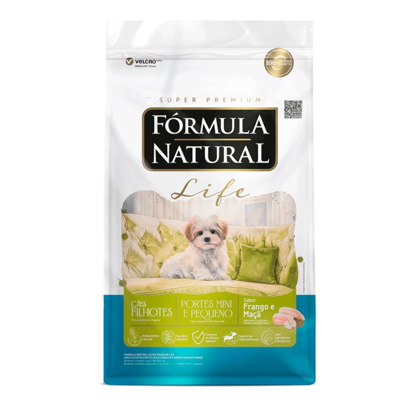 FÓRMULA NATURAL LIFE FILHOTE 15KG