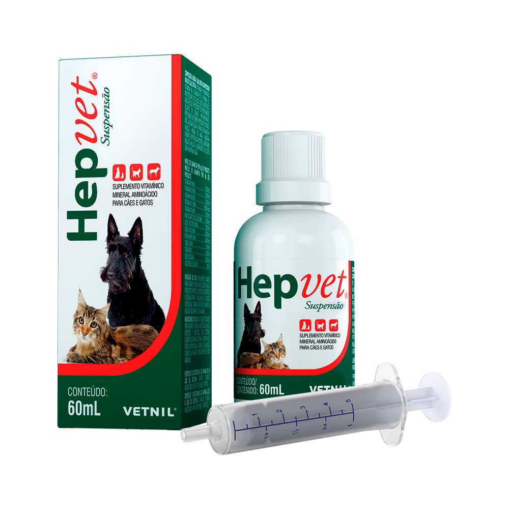 HEPVET SUSPENSAO 60 ML - UN