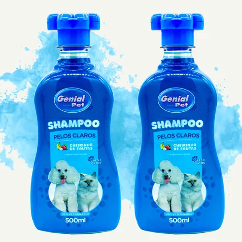 SHAMPOO GENIAL PELOS CLAROS 500ML