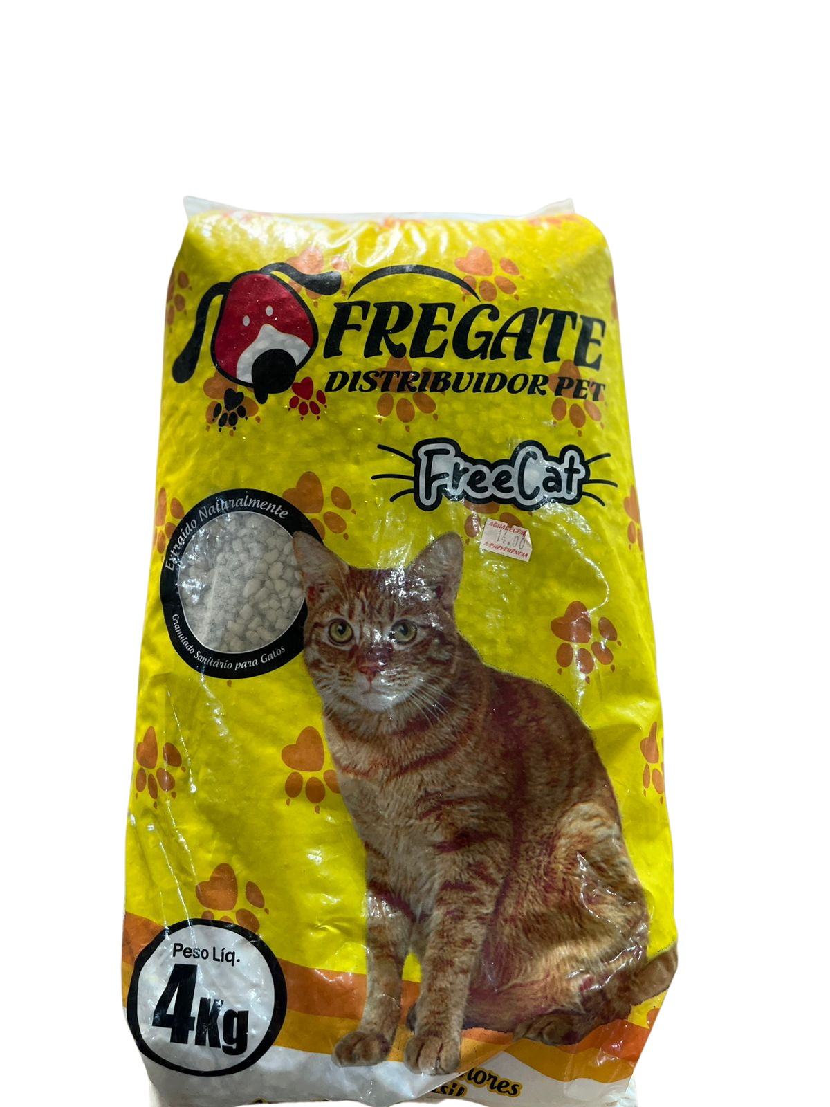 AREIA DE GATO GRANULADA FREEGATE