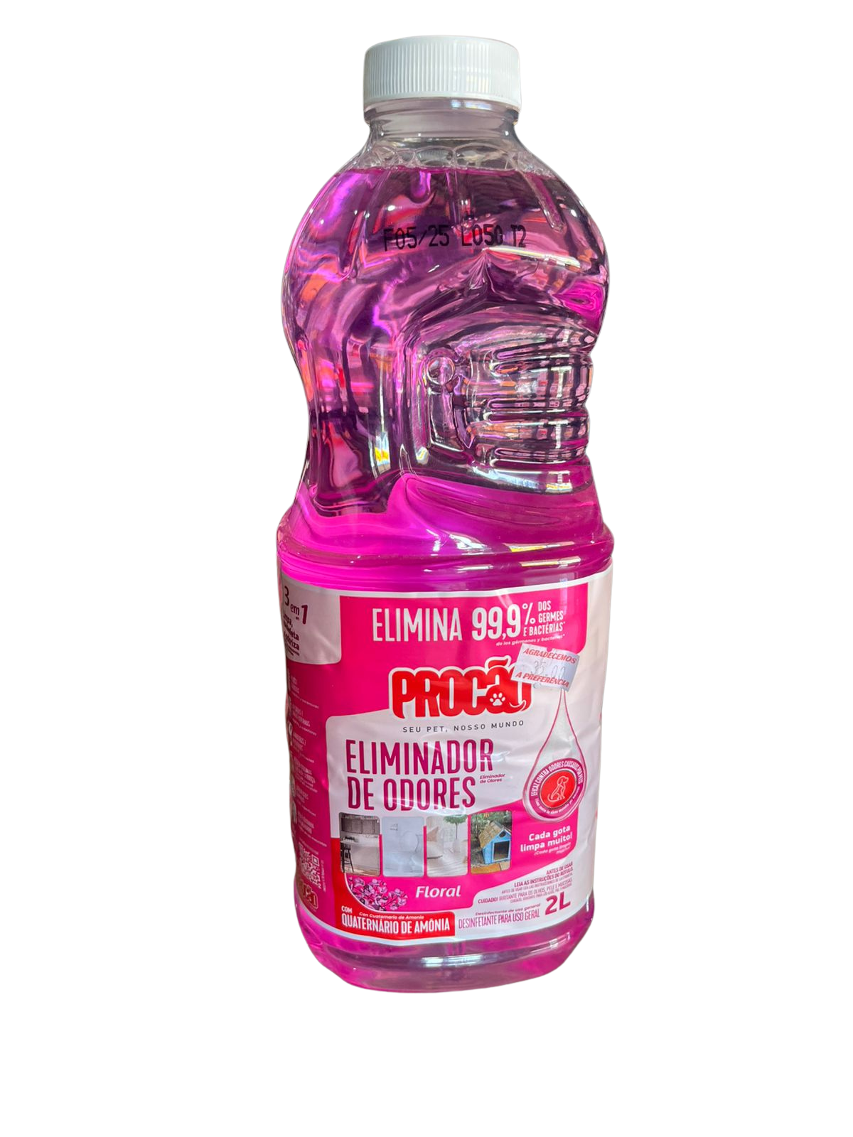 ELIMINADOR DE ODORES FLORAL 2LTS 