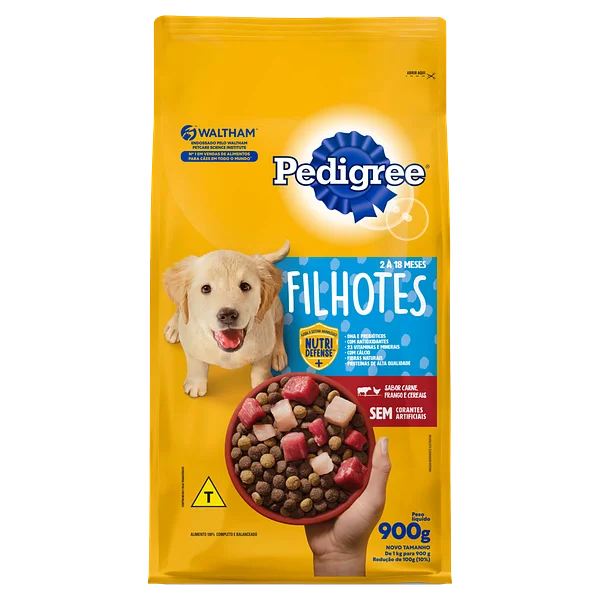 PEDIGREE FILHOTE 900G