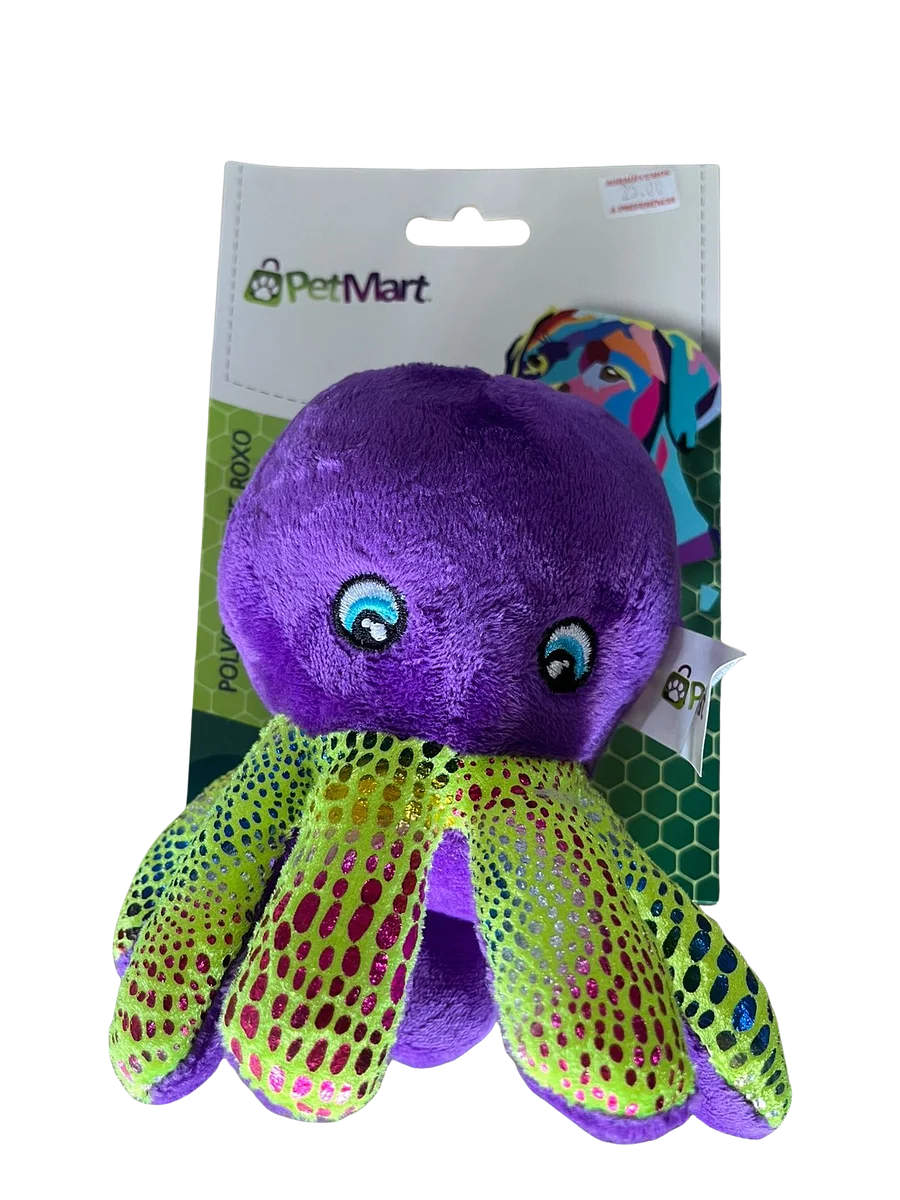 PELUCIA- POLVO BRILHANTE ROXO