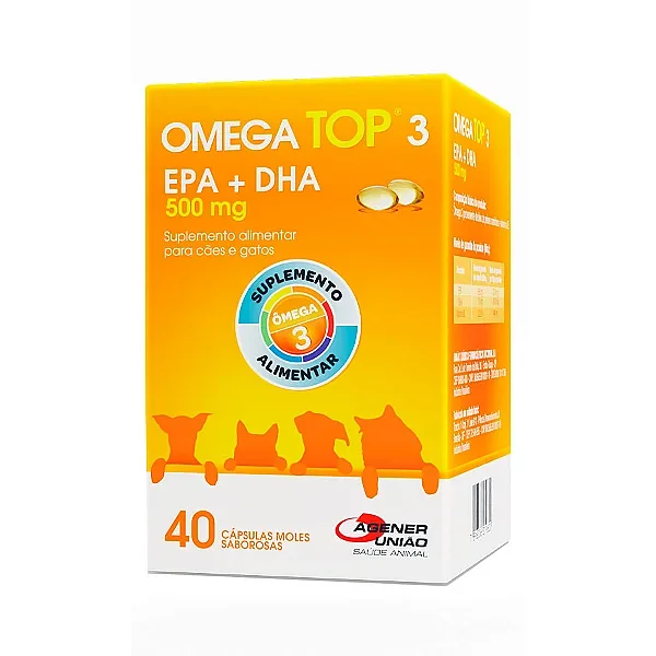 OMEGA TOP 500 C/40 CAPSULAS
