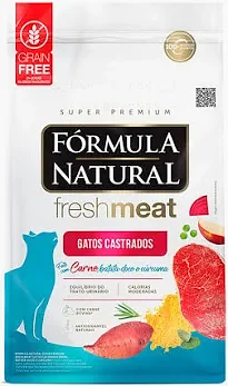 FÓRMULA NATURAL FRESH M GATO CAST CARNE 7KG