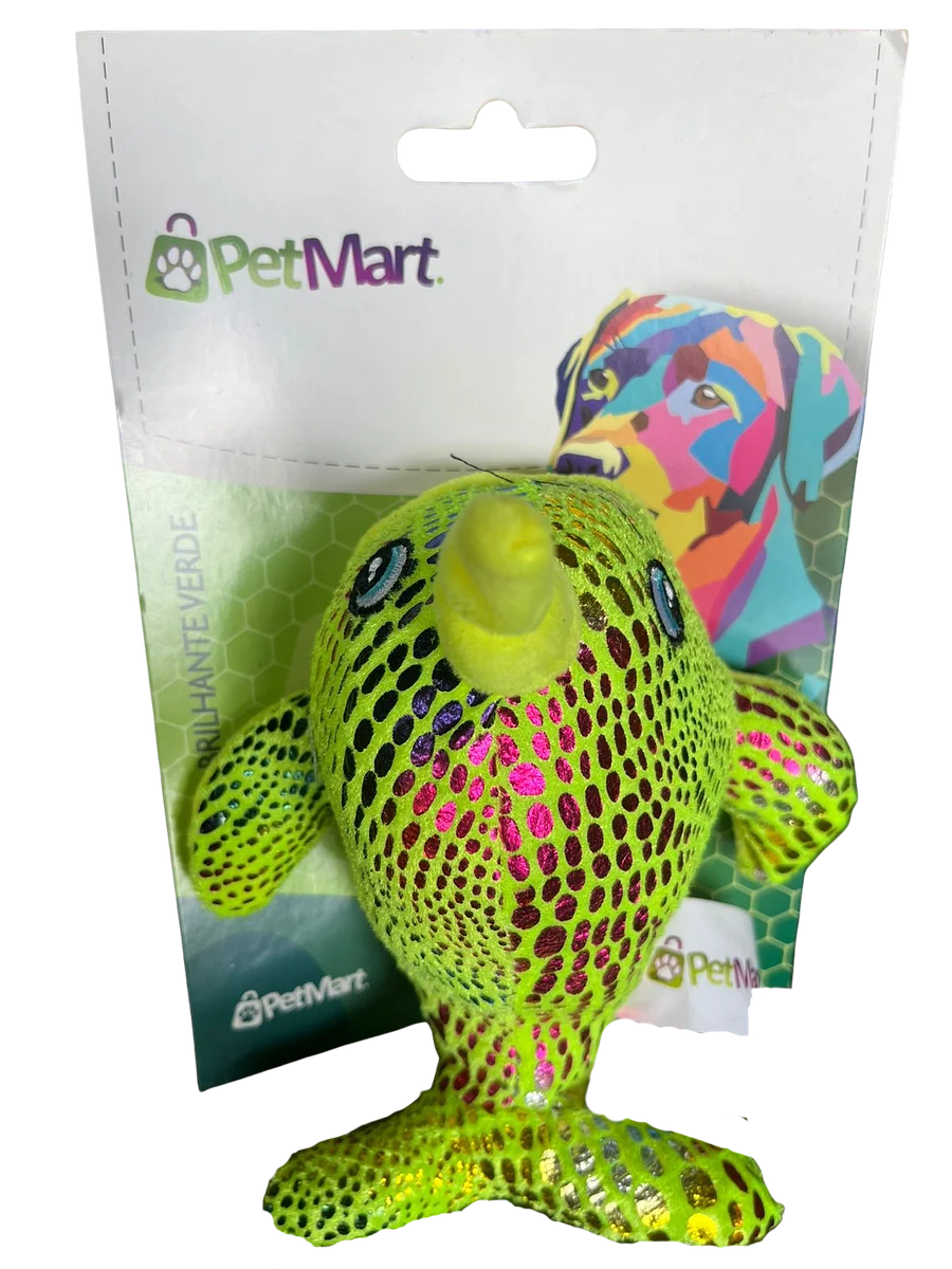 PELUCIA- BALEIA BRILHANTE VERDE