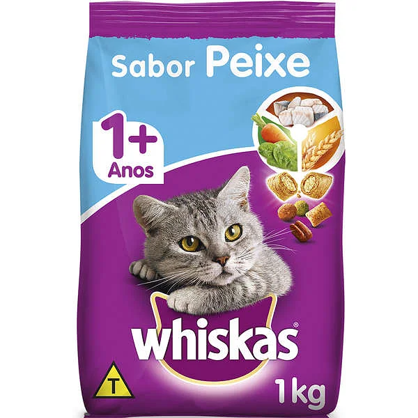 WHISKAS ADULTO PEIXE 900G