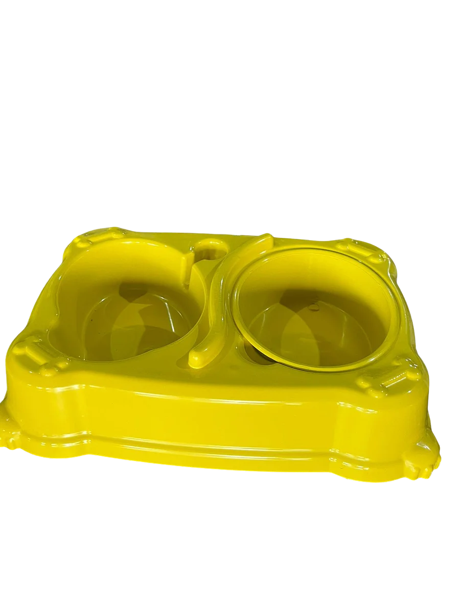 COM E BEB PLAST DUPLO PRIME 570ML AMARELO