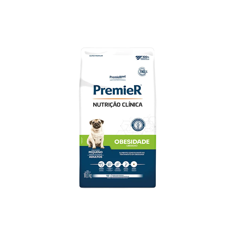 PREMIER NUTRICAO CLINICA AD. OBESIDADE PEQUENO PORTE 10,1KG