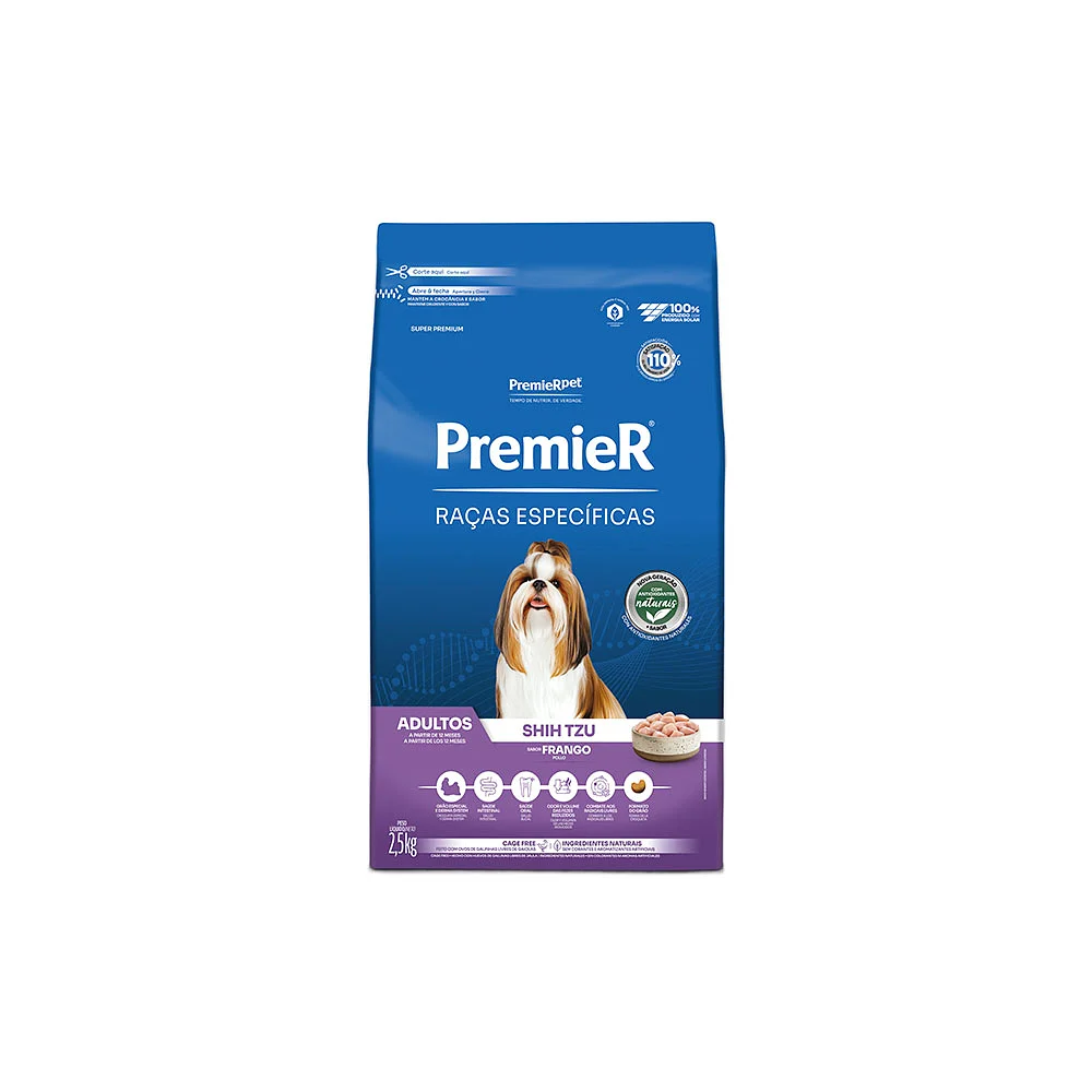 PREMIER CAES ADULTO SHITZU 2,5KG