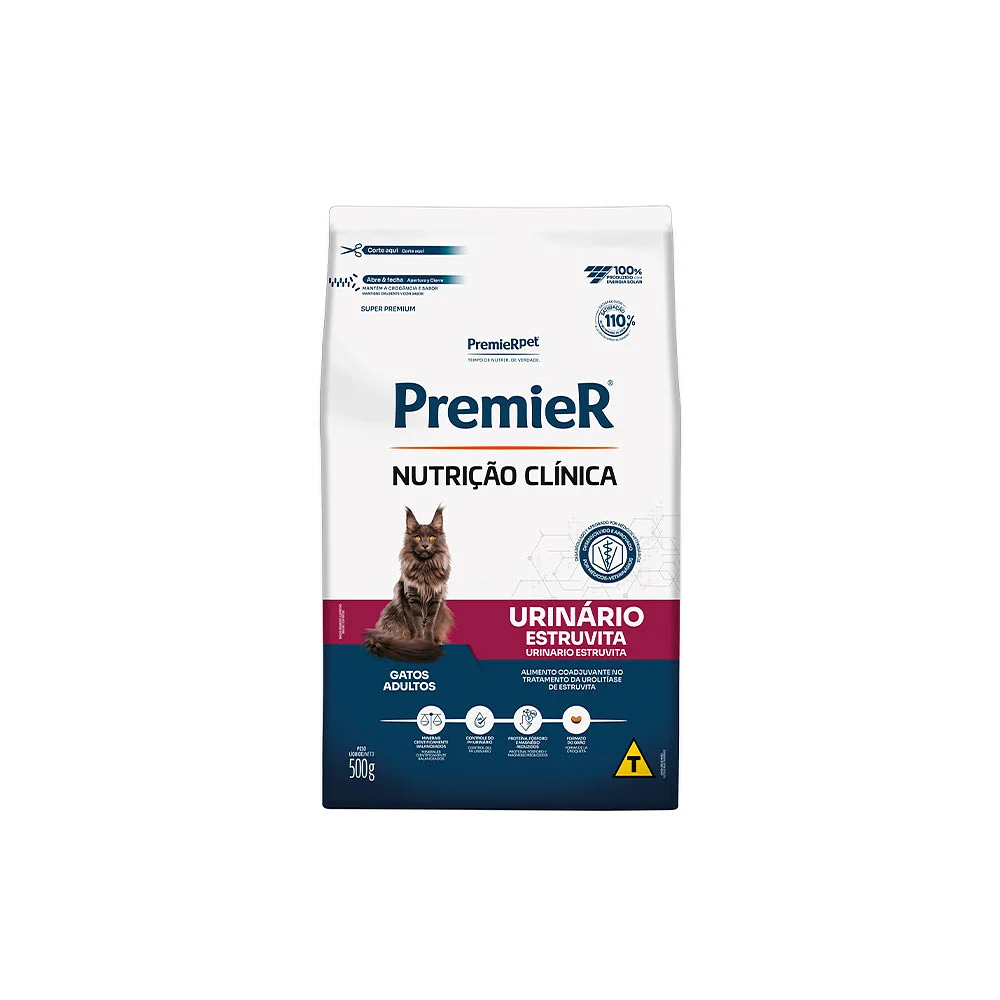 PREMIER NUTRICAO CLINICA GATOS URINARIO 1,5KG