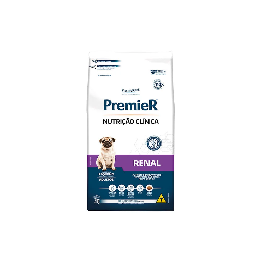PREMIER NUTRICAO CLINICA RENAL PEQUENO PORTE 2,0KG