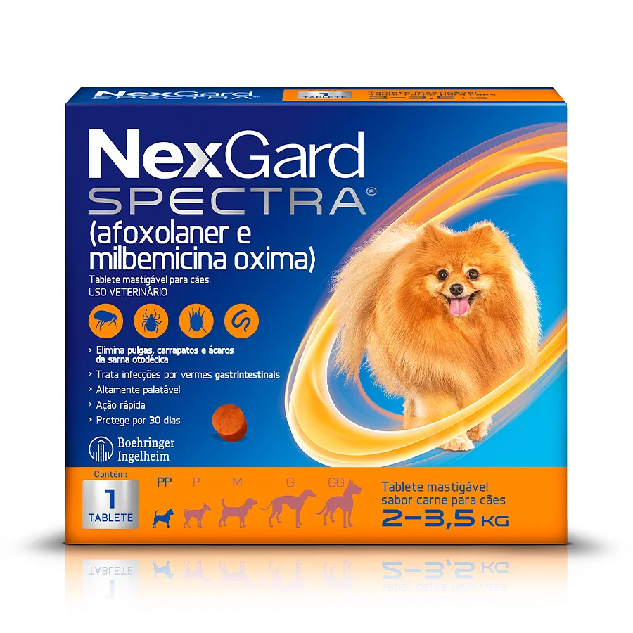 NEXGARD SPECTRA 2/3,5KG 1 UN