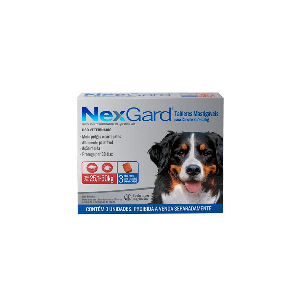 NEXGARD GG 25,1/50KG 1UN