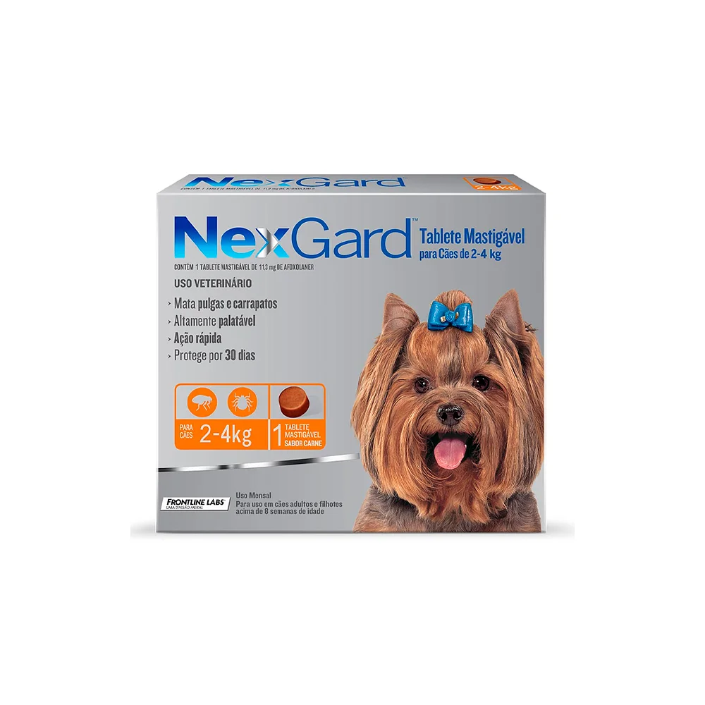 NEXGARD SPECTRA 2/4KG 1UN