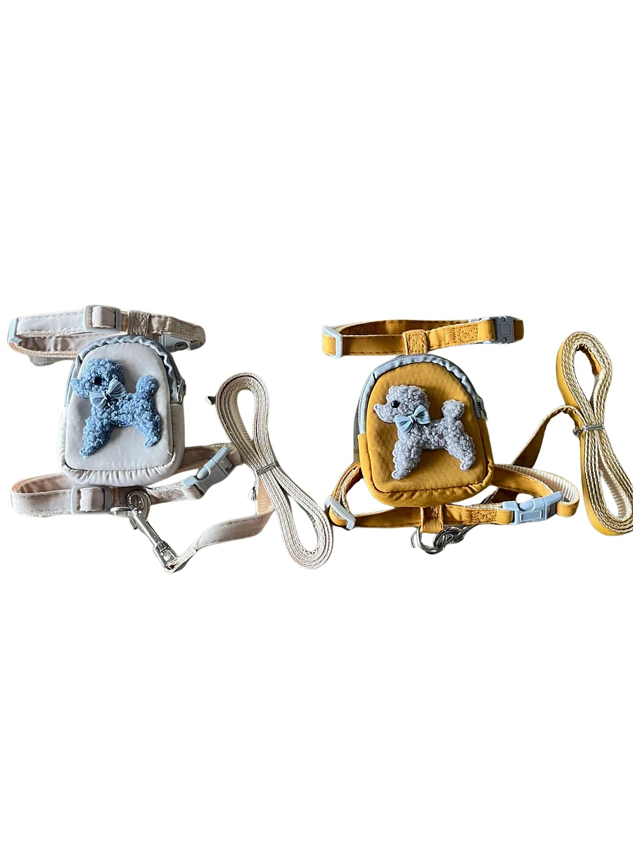 PEITORAL BOLSA PET MOSTARDA TAM: L