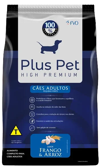 PLUS PET PEQUENA RACA 20KG - 7896268400859