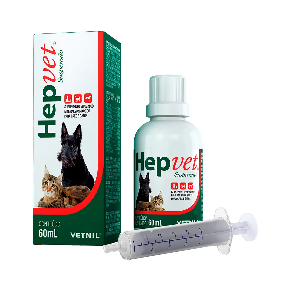 HEPVET SUSPENSAO 60 ML - UN