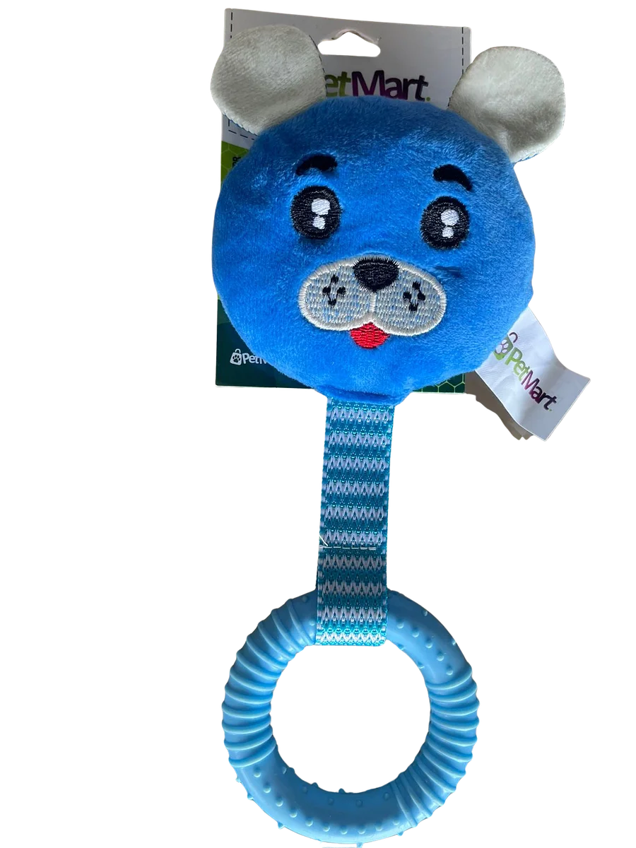 PELUCIA- CACHORRINHO AZUL C/ TPR